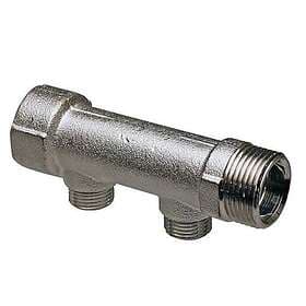 Uponor Uni-C fördelningsrör S 1"MT/FT 2X1/2"MT