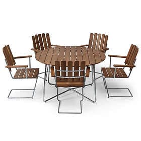 Grythyttan Klassikergrupp Ø120 cm 5 st stolar