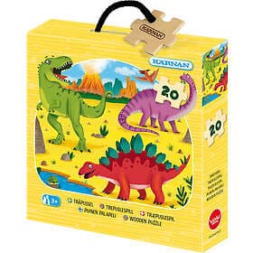 Kärnan Askpussel Dinosaurier 20 Bitar