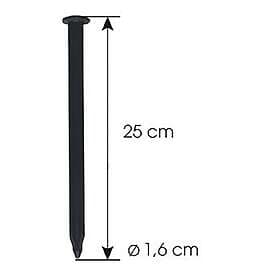 Jabo Ankarspik GardenEdge plast cm 4-pack 10510