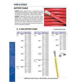 Ancor 53 Mm2 7,5 M Tinned Battery Cable Silver