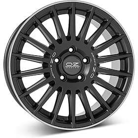 OZ Rally Desert M.Blk/Pol Lip 8x18 6/130 ET45 CB84.1