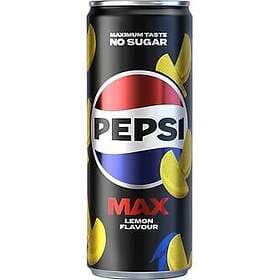 Pepsi Max Lemon Läsk Burk 33cl