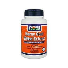 Now Foods Horny Goat Weed 750mg 90 Kapslar