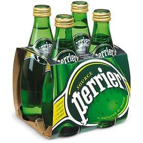 Perrier Kolsyrat Mineralvatten Naturell 4x33cl