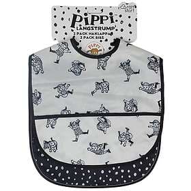 Rätt Start Pippi Cirkus Haklappar 2-pack