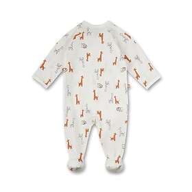 Sanetta Jumpsuit Giraffes vit