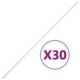 vidaXL Kabelkanal 15x10 mm 30 m PVC 155925