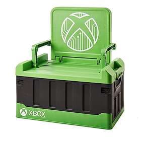 numskull Official Xbox Bedroom Storage Box with folding chair