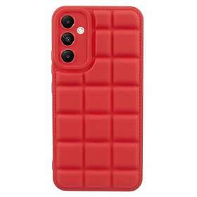 Skalo Samsung A15 4G Puffer Bumper TPU-Skal Röd