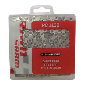 SRAM Pc1130 Solid Pin Powerlock Road/mtb Chain 114 Links