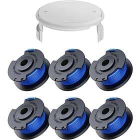 INF 6-pack trimmersneller med trimmertråd og lokk RYOBI gresstrimmer