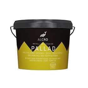 Alcro Pallad Grund & Täckfärg Vit 0,75l