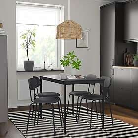 IKEA SANDSBERG ÖSTANÖ bord och 4 stolar 110 cm