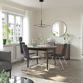 IKEA SKANSNÄS LILLÅNÄS bord och 4 stolar 115/170 cm