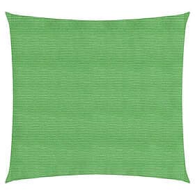 vidaXL Solsegel 160g/m² ljusgrön 3x3 m HDPE 311274