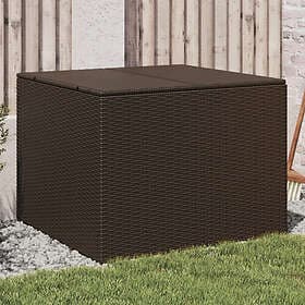 vidaXL Dynbox brun 291L konstrotting 365337