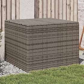 vidaXL Dynbox grå 291L konstrotting 365338
