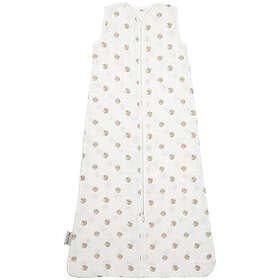Meyco Baby Sovsäck i muslin med prickar sand