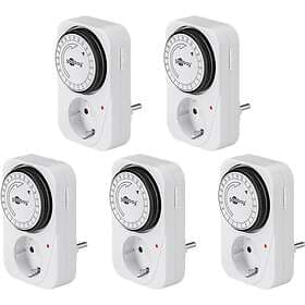 Goobay Kopplingsur Timer 16A 3500W 5st