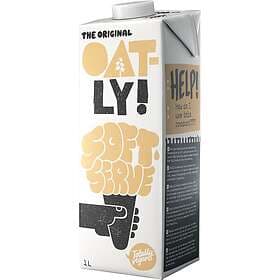 Oatly Soft Serve Mjukglass Vanilj 1L