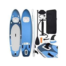 vidaXL Upplåsbar SUP-bräda set 360x81x10cm
