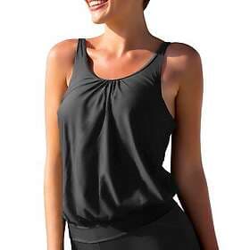 WiKi Loose Tankini Top 
