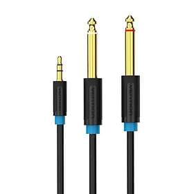 Vention 3,5mm Ma ST > 2x6.3mm Ma MO 2m