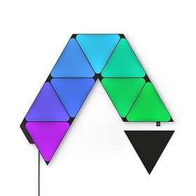 Nanoleaf Shapes Ultra Black Edition Triangles Startkit 9 Paneler