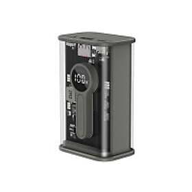 Gembird power bank 2 x 21700 Li-pol USB 24 pin USB-C 20 Watt Powerbank 9000mAh PB09-TQC3-01