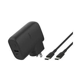Belkin BoostCharge Hybrid Wall Charger 25W + Power Bank 5K + Travel Adapter Kit BPZ003