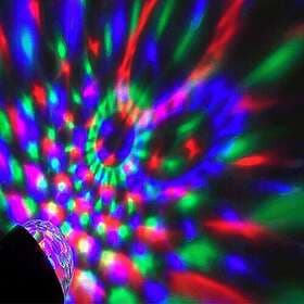 24.se Roterande Discokula Magic Ball roterar och pulserar med musiken