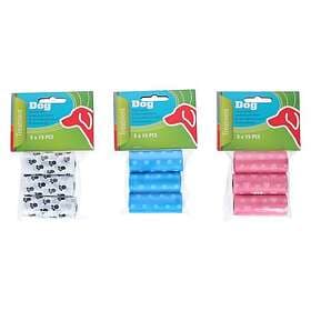 24.se Hundbajspåsar 3x15-pack