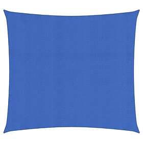 vidaXL Solsegel 160g/m² fyrkantig blå 3x3 m HDPE 311494