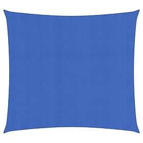 vidaXL Solsegel 160g/m² fyrkantig blå 5x5 m HDPE 311498