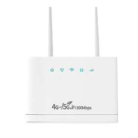 Fyndiq R311pro trådlös router - 4g/5g wifi, 300mbps, simkort, Eu-kontakt