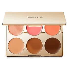 Iconic London Multi-Use Cream Blush Bronze and Highlighter 6 x 3g 
