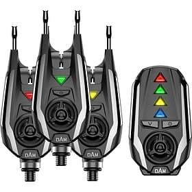 DAM Tfx Set 3 Plus Bite Alarm Silver