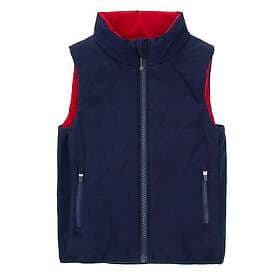 Woolland Kongsvinger Vest Reversible JR Blue Ink/Chili (Storlek