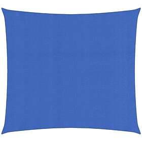 vidaXL Solsegel 160g/m² fyrkantig blå 4,5x4,5 m HDPE 311497
