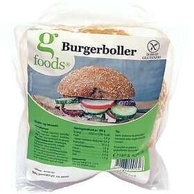 G-Foods Hamburgerbröd 2 st