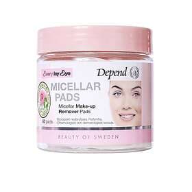 Depend Micellar Eye Make-Up Remover 60 pads