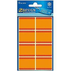 Avery Frysetiketter 28 x 36mm orange 3702A 40st