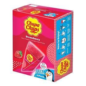 Chupa Chups Easy Freeze Triangles Strawberry 8-pack