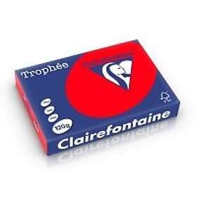 Clairefontaine 120g A4 papper korallröd 250 ark