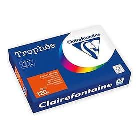 Clairefontaine 120g A4 papper kardinalröd 250 ark