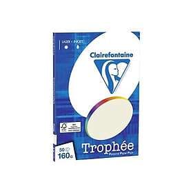 Clairefontaine 160g A4 papper pärlgrå 50 ark