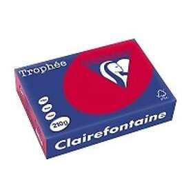 Clairefontaine 210g A4 papper körsbärsröd 250 ark