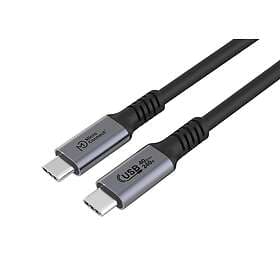 MicroConnect USB4 USB-C to C 240W, 40Gbps, 2m