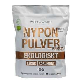 WellAware Nyponpulver Ekologiskt Finmalet 1kg